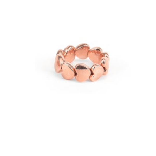 Anello elastico cuori baby