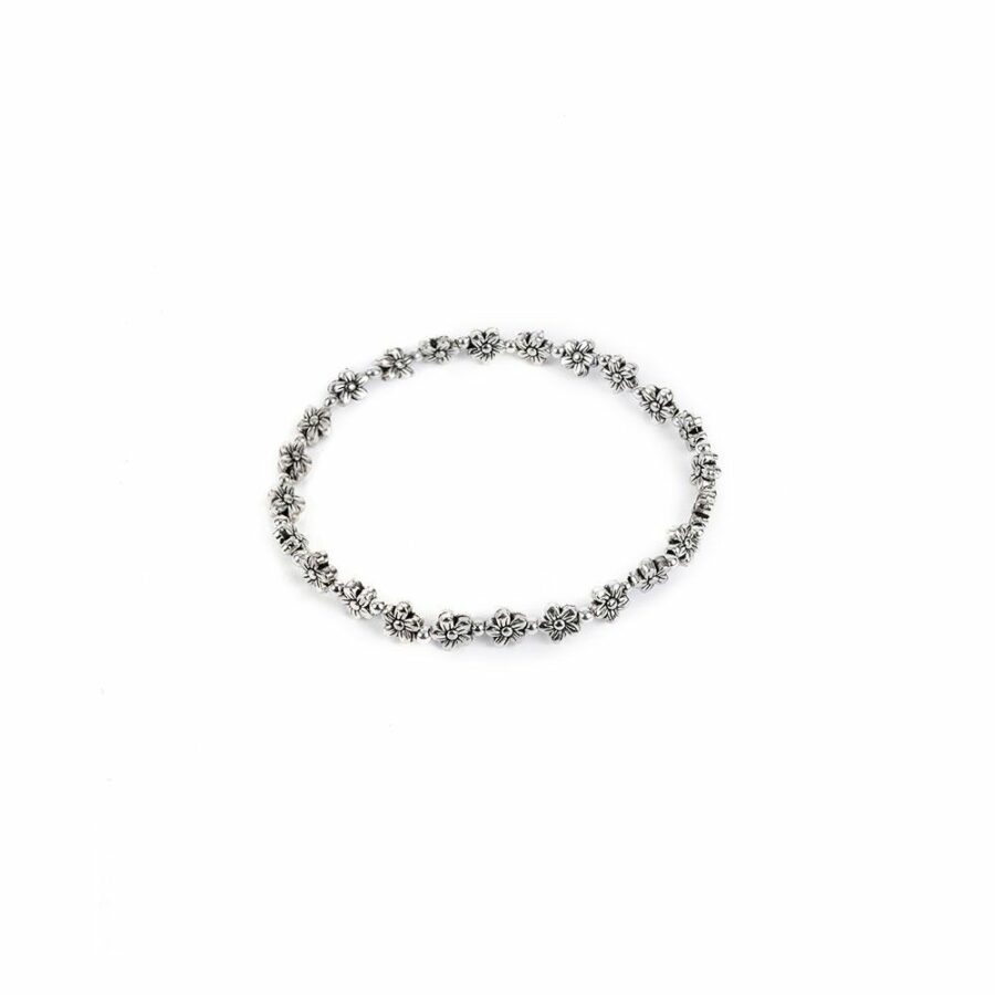 Bracciale elastico margherite
