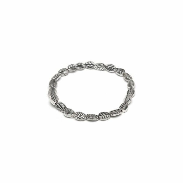 Bracciale elastico foglie piccole