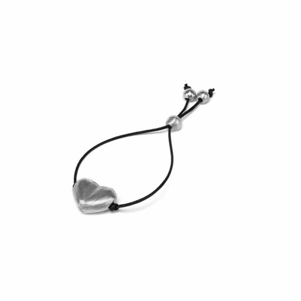 Bracciale filo piccolo cuore