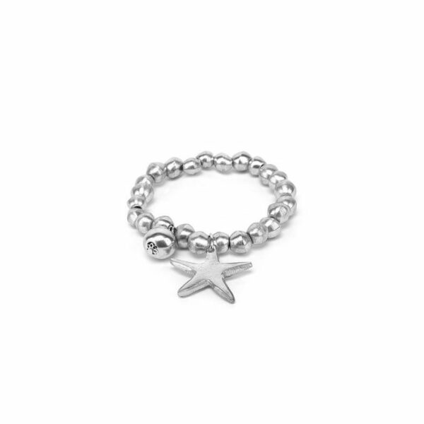 Bracciale elastico stella marina