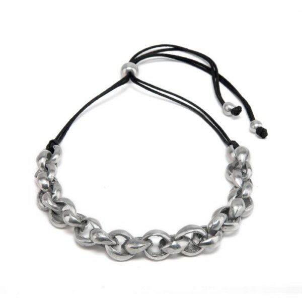 Collana filo barre allungate